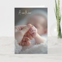 Nouvelle nièce Félicitations