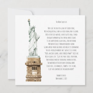 Carte Nouvelle statue de la liberté de Colossus