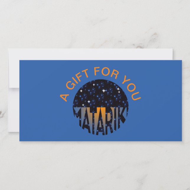 Carte Nouvelle-Zélande Sept Soeurs Maori MATARIKI 2c (Devant)