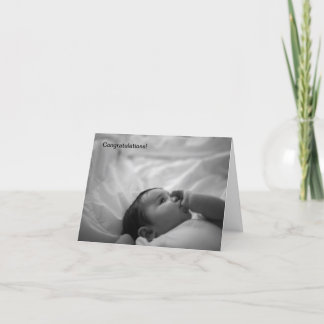 Carte Nouvelles félicitations pour bébé