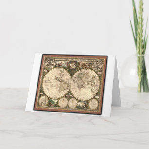 Carte Nova totius terrarum orbis tabula auctore