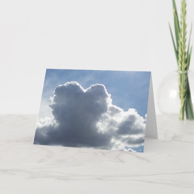 Carte Nuage 1 de coeur (Devant)