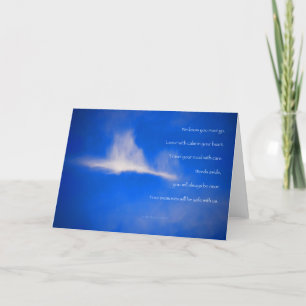 Carte "Nuages ageux #47" avec poème