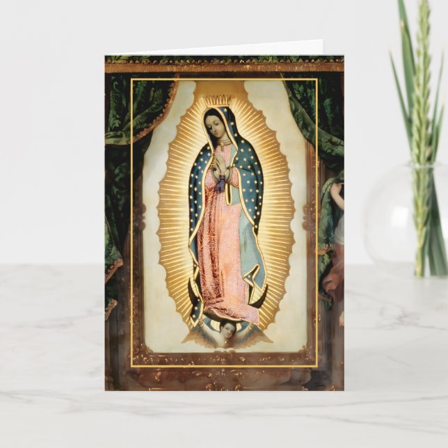 Carte Nuestra Señora de Guadalupa (Devant)
