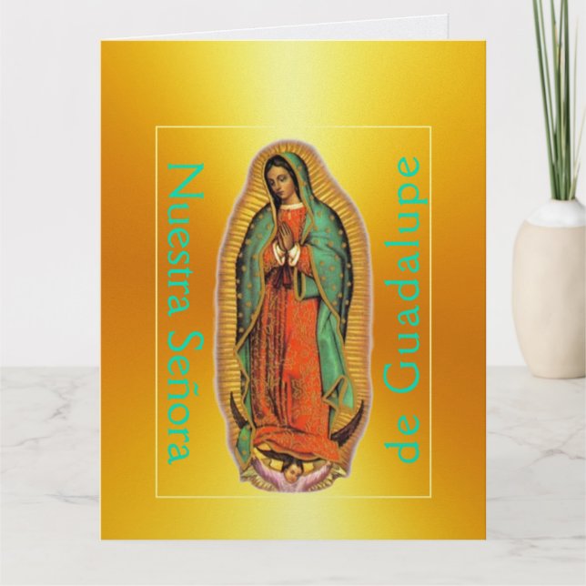 Carte Nuestra Señora de Guadalupe (Devant)