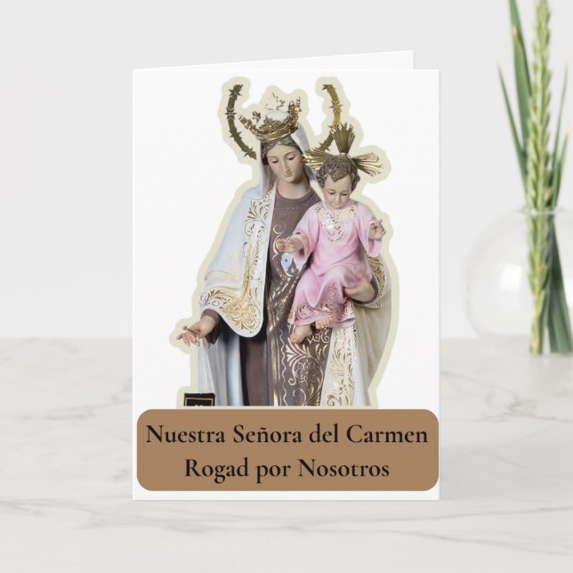 Carte NUESTRA SEÑORA DEL CARMEN (Devant)