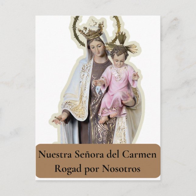 Carte NUESTRA SEÑORA DEL CARMEN (Devant)