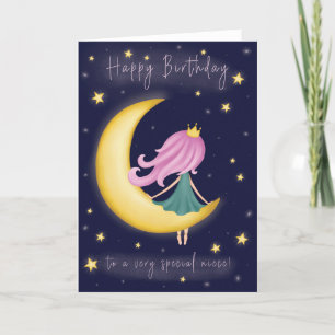 Carte Nuit Ciel Anniversaire Niece