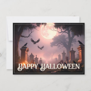 Carte Nuit des Ombres – Un Sortilège d'Halloween se Réve
