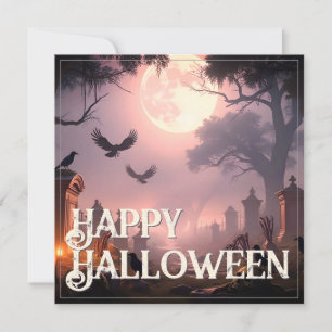 Carte Nuit des Ombres – Un Sortilège d'Halloween se Réve