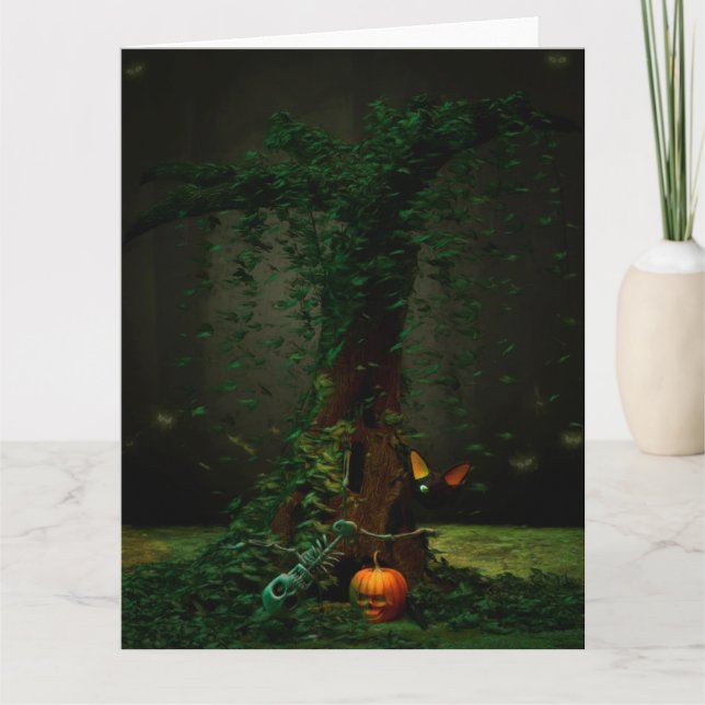 Carte Nuit d'Halloween (Devant)