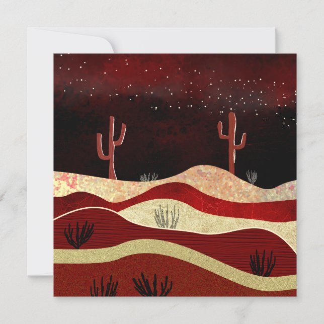 Carte Nuit du désert (Devant)
