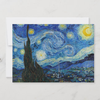 Carte Nuit étoilée | Vincent van Gogh