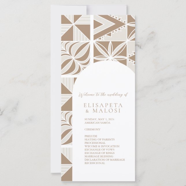 Carte Nuku'alofa (Devant)