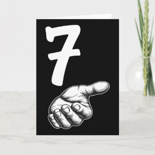 Carte Numéro 7 Duo correspondant 67 Mème Génération Alph