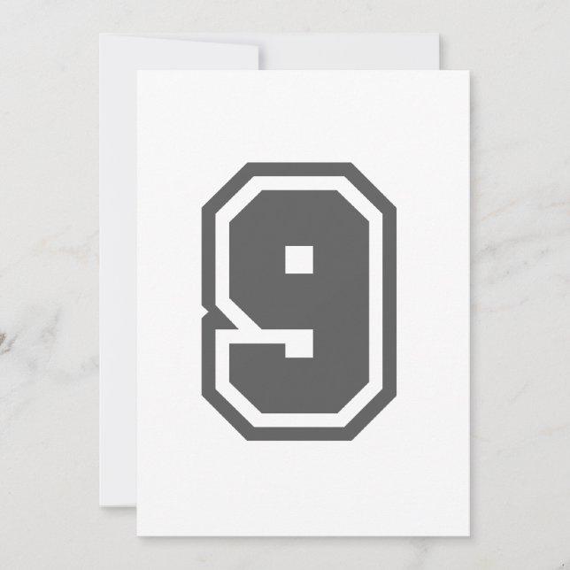 Carte Numéro 9 (Devant)
