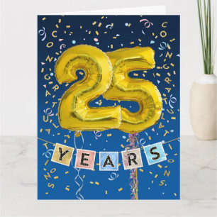 Carte Numéro du ballon d'or du 25e anniversaire de l'emp