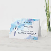 Nun 5e anniversaire de la profession religieuse