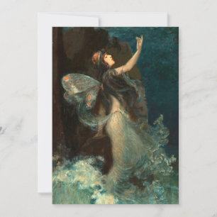 Carte Nymphe hydrique Paul Swan