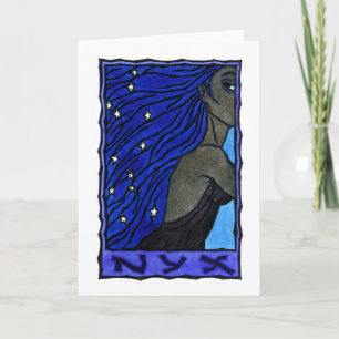 Carte Nyx Greeting Card