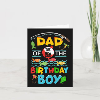 Carte O Poisson Ally Un Anniversaire En Tenue Papa De La