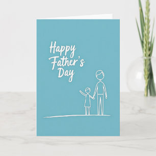 Carte obligataire Azure Fathers Day