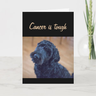 Carte Obtenez bien Le cancer est dur Guerrier Survivor C