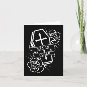 Carte Obtenez Dans Loser Punk Goth Tattoo Coffret
