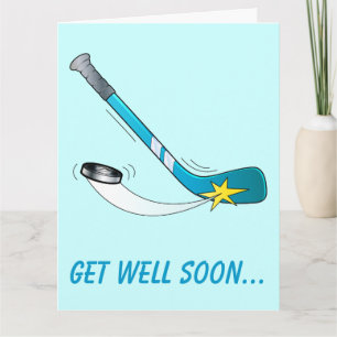 Carte Obtenez un bon coéquipier de l'équipe de hockey Bi