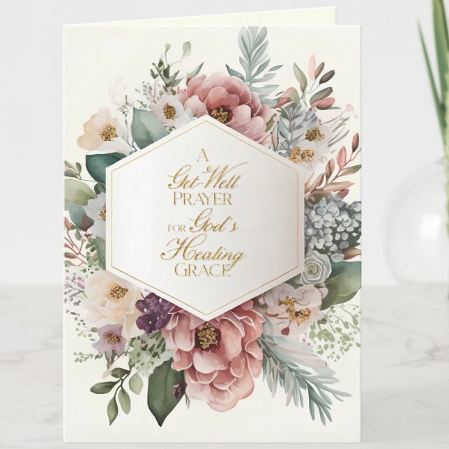 Carte Obtenir Bien Soigner Fleurs De Prière Vierge Marie (Créateur téléchargé)