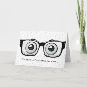 Carte Obtenir de vieilles globes oculaires et gouttelett