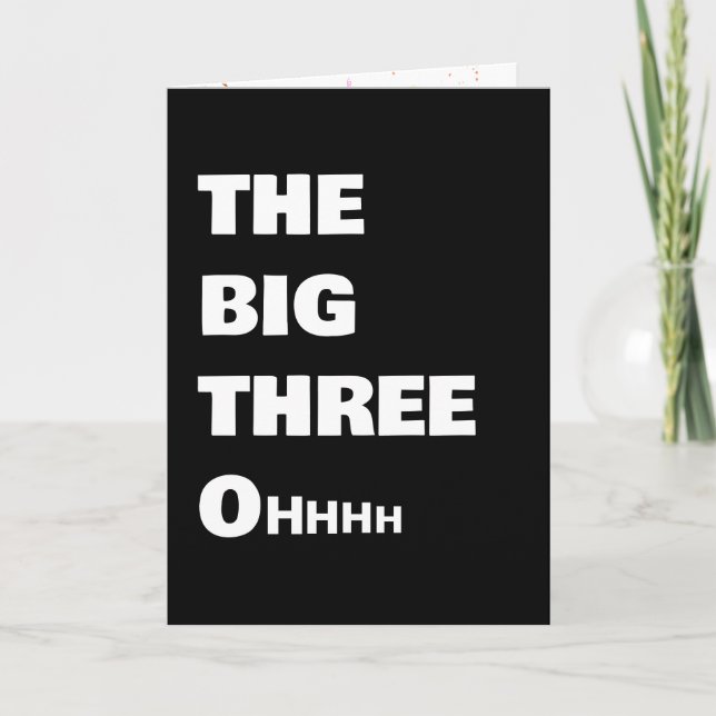 Carte Obtenir plus de 30e Humour d'anniversaire (Devant)