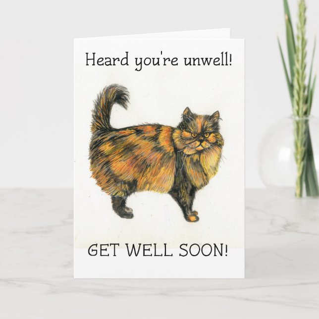 Carte Obtenir - Tortoiseshell Cat (Devant)