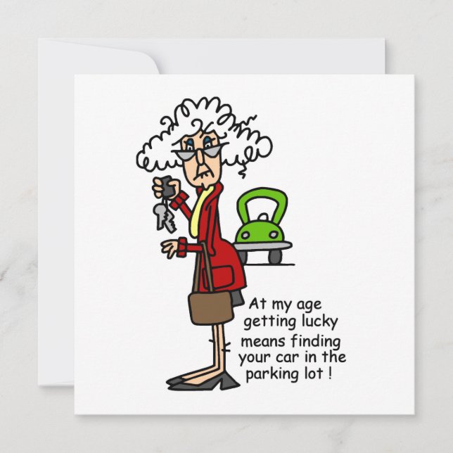 Carte Obtenir un Humour chanceux (Devant)