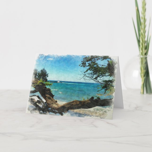 Carte Océan bleu (Devant)