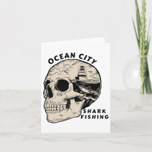 Carte Ocean City Maryland Beach Shark Fishing Salt
