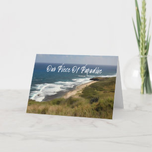 Carte Océan tropical Surf de plage de sable de mer Natur