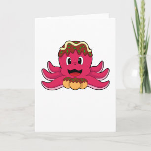 Carte Octopus avec gâteau