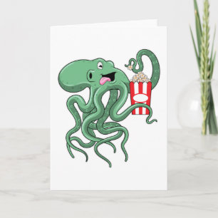 Carte Octopus avec Popcorn