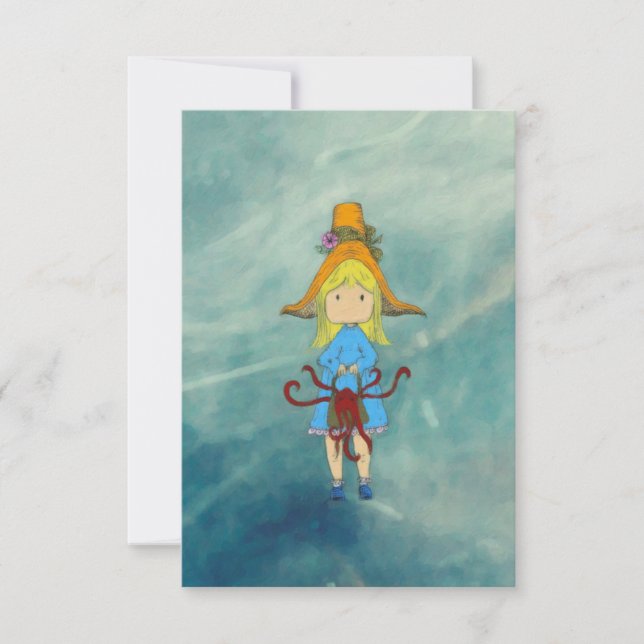 Carte Octopus Girl (Devant)