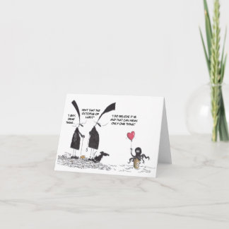 Carte Octopus of Love Valentine's Card
