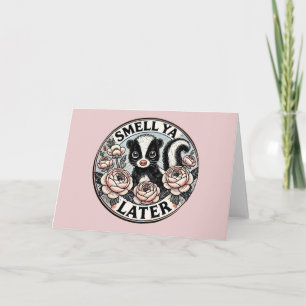 Carte Odeur Ya Plus Tard Skunk