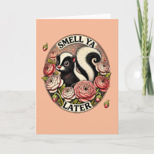 Carte Odeur Ya Plus Tard Skunk