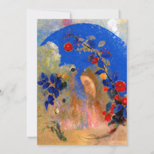 Carte Odilon Redon - Profil sous un arc