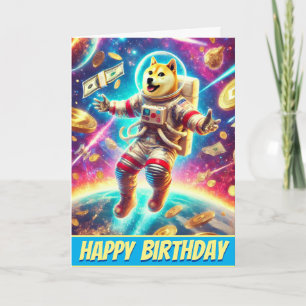 Carte Odyssée de Crypto : Aventure galactique de Doge