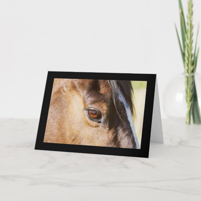 Carte Oeil Cheval (Devant)