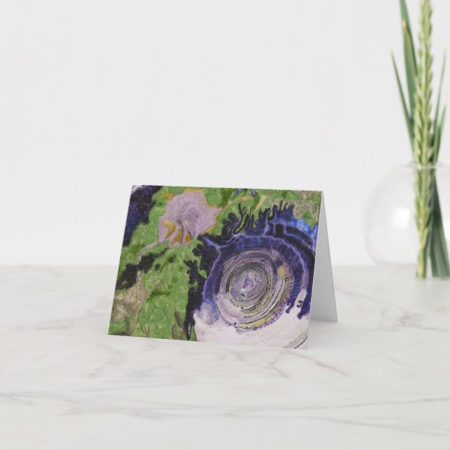 Carte OEil du Sahara (Devant)