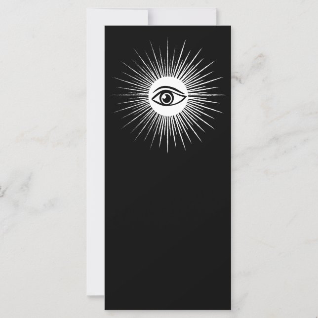 Carte Oeil masonique (Devant)