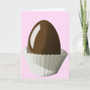 Carte OEuf au chocolat