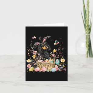 Carte Oeuf de Pâques Dachshund Dachshund de Pâques Dachs